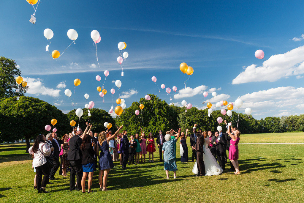 Hochzeitsfotografien von Dominique Hammer, Fotos von Sarah und Lukas in Laxenburg