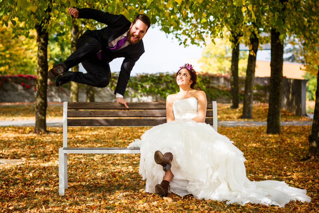 Hochzeitsfotografien von Dominique Hammer, Fotos von Lela und Benni in Geinberg