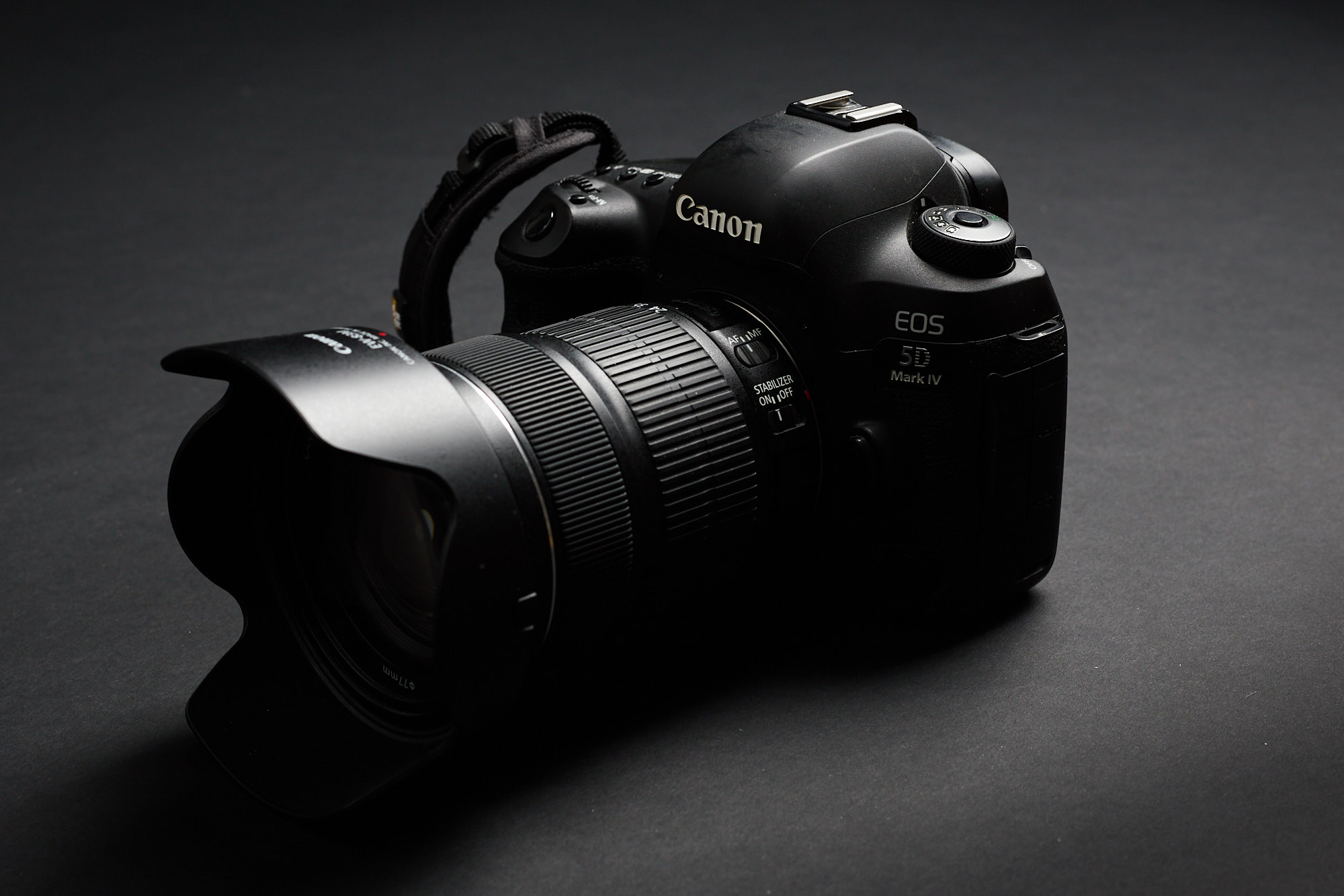 Die Canon 5D mk4 mit einer Zoom Linse