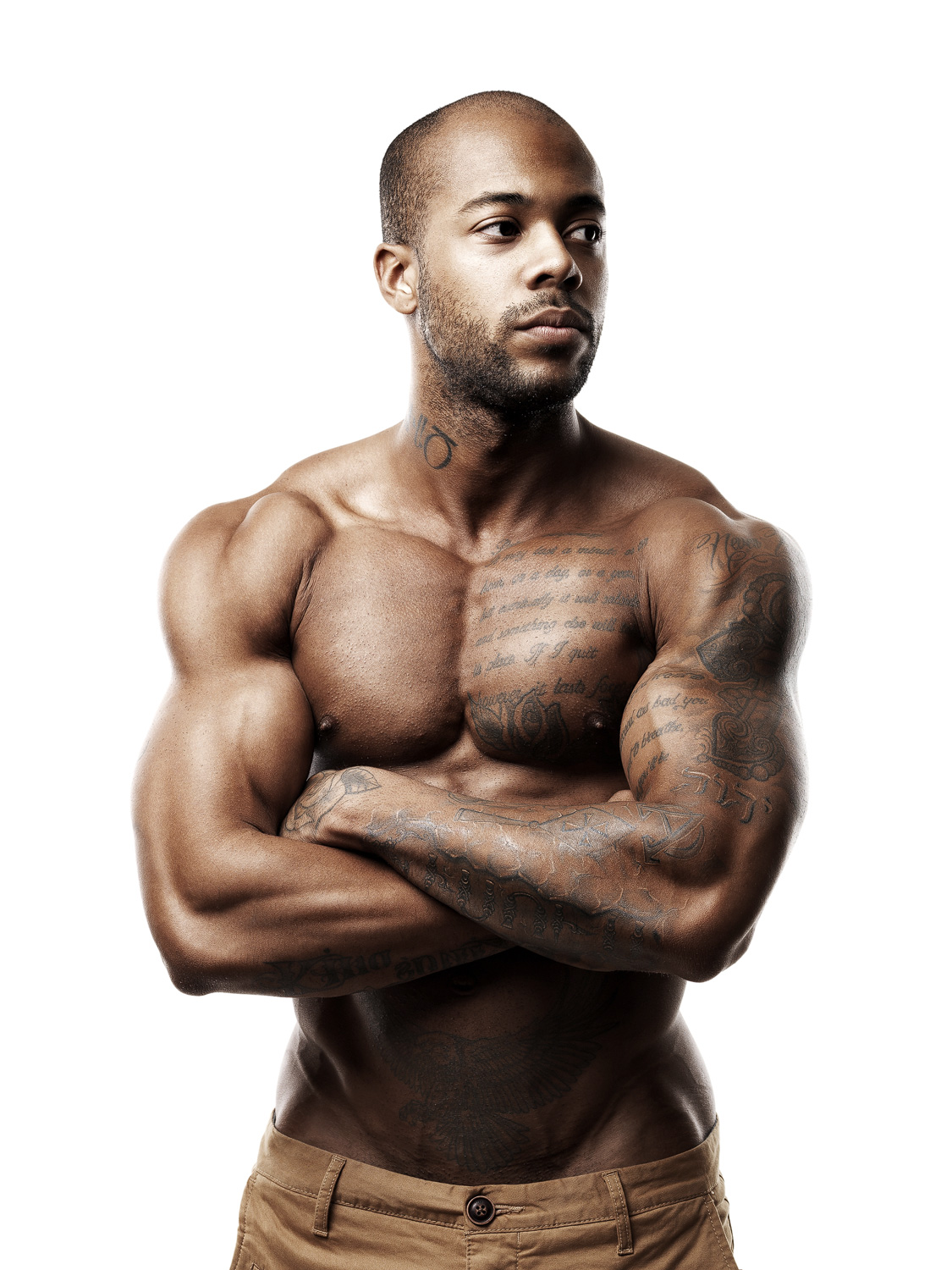 Fitness Editorial George Kofi by Dominique Hammer Fotograf Wien