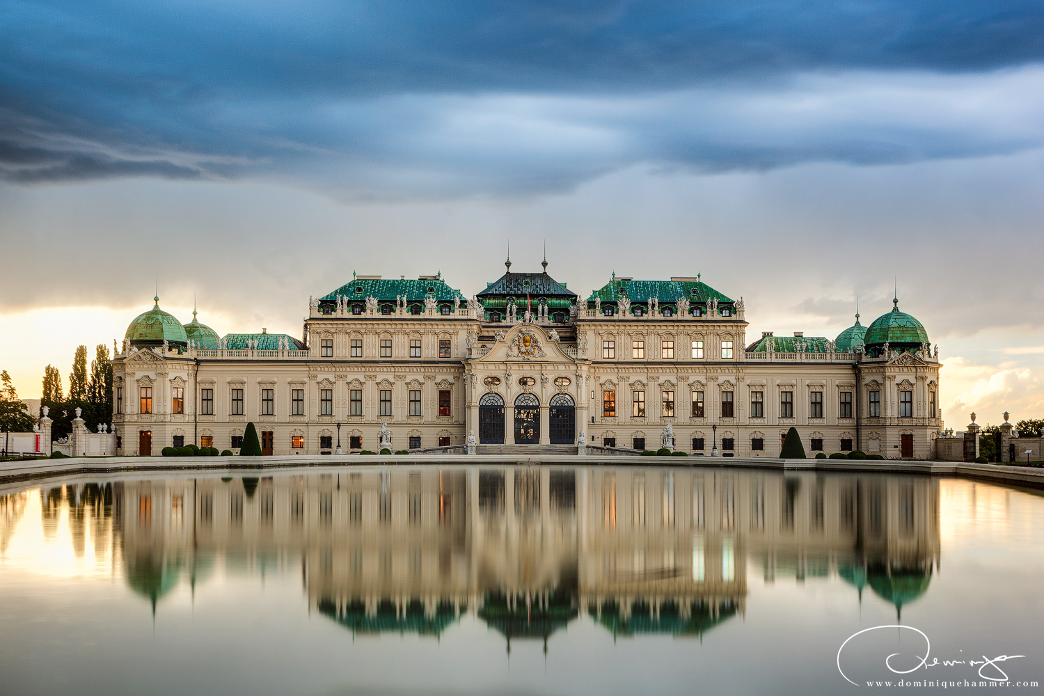 Schloss Belvedere von Fotograf Dominique Hammer