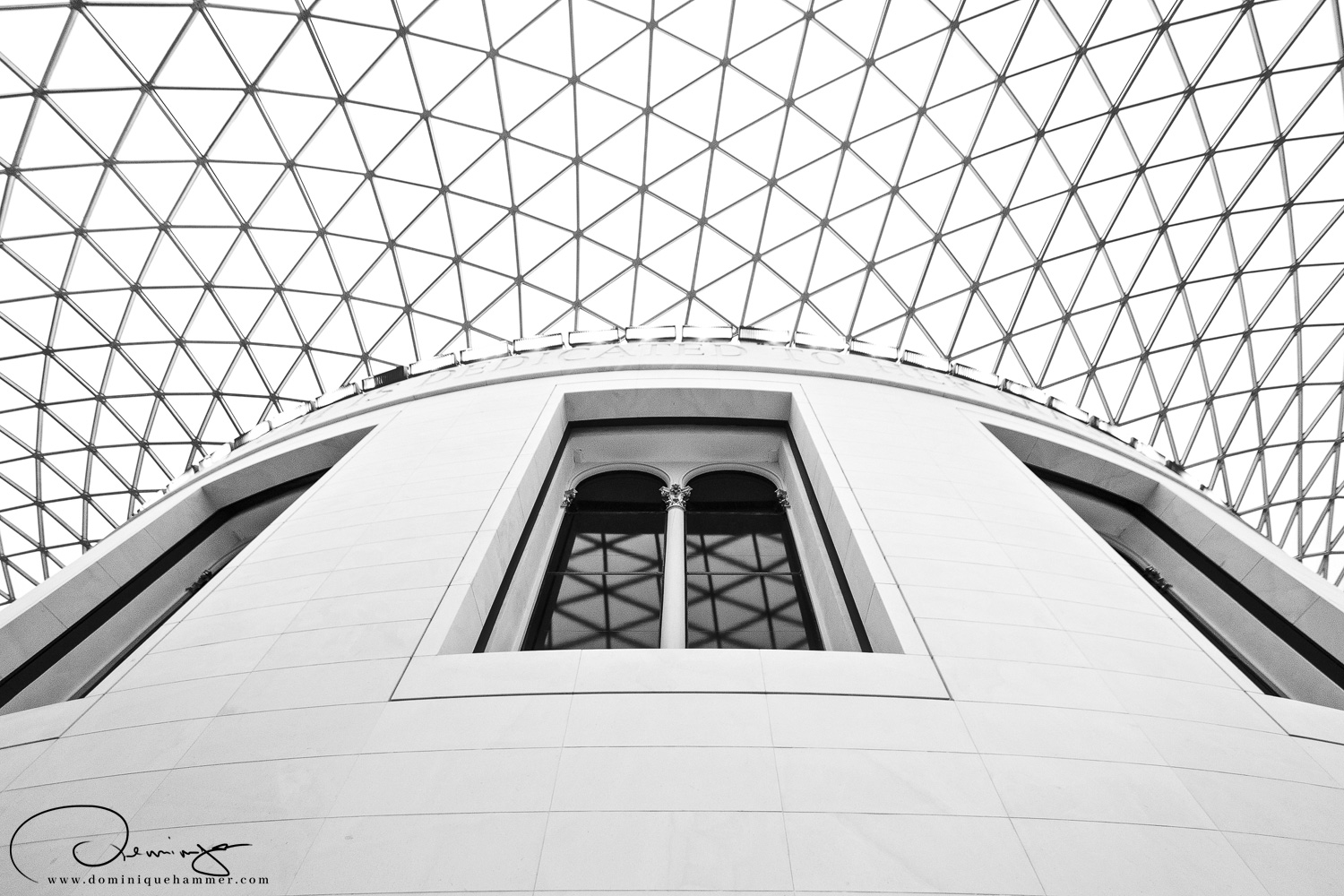 Great Court im British Museum, London, von Fotograf Dominique Hammer