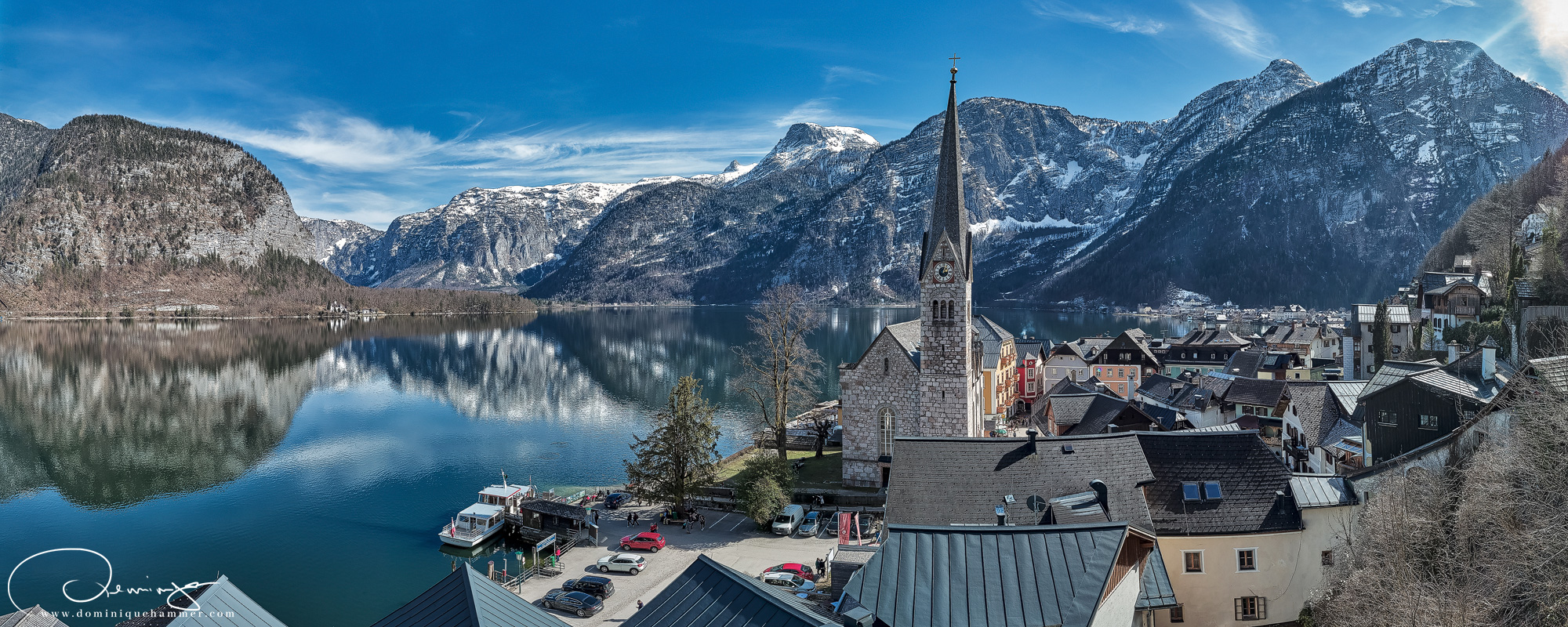 Hallstatt und der Hallst&auml;tter See, von Fotograf Dominique Hammer