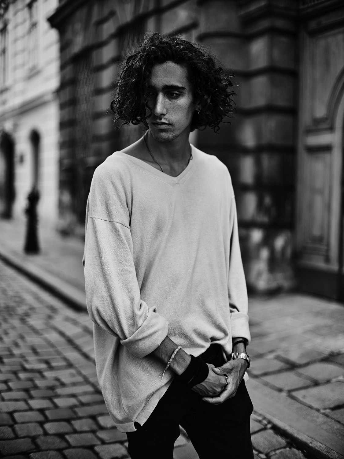 FUJI GFX Minolta MC Rokkor 55mm F1,7 Test with Nicolas