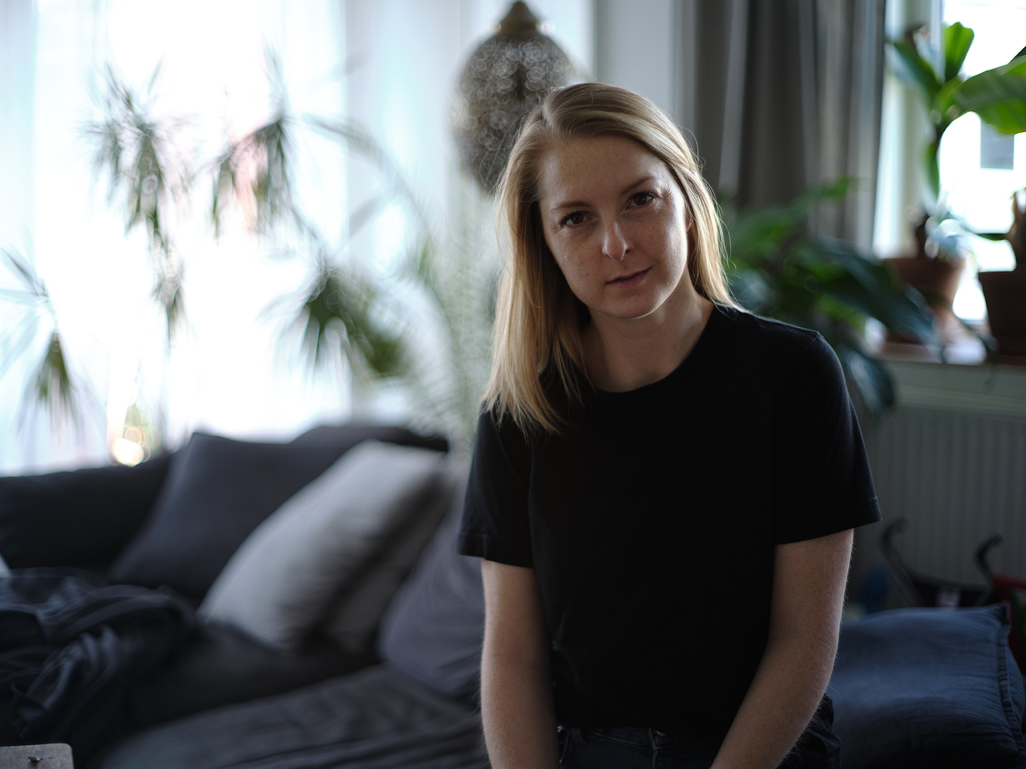 FUJI GFX Minolta MC Rokkor 58mm F1,4 Test with Lisa